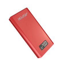 Портативний зарядний пристрій (Повербанк) Aspor Q388 10000 mAh- червоний Портативний зарядний пристрій (Повербанк) Aspor Q388 10000 mAh- червоний