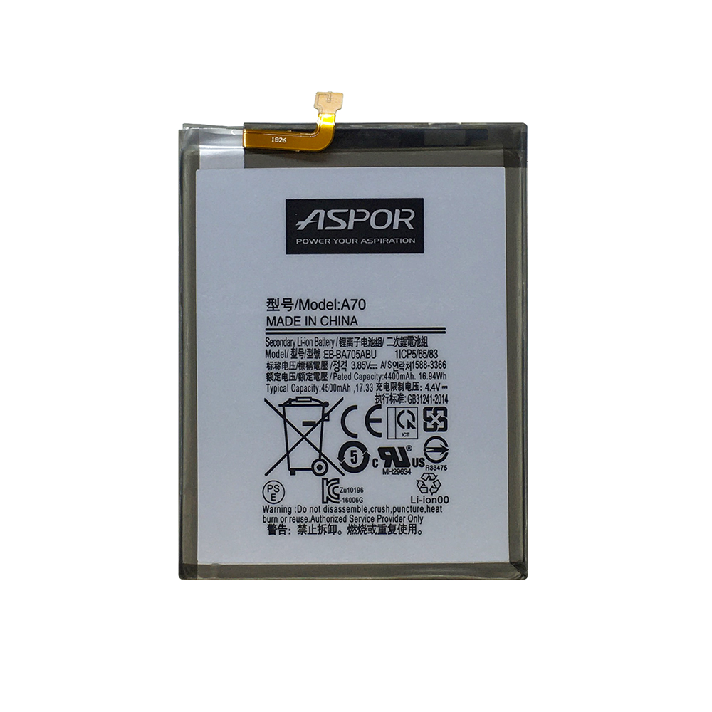Акумулятор Aspor EB-BA705ABU для Samsung A705/A70