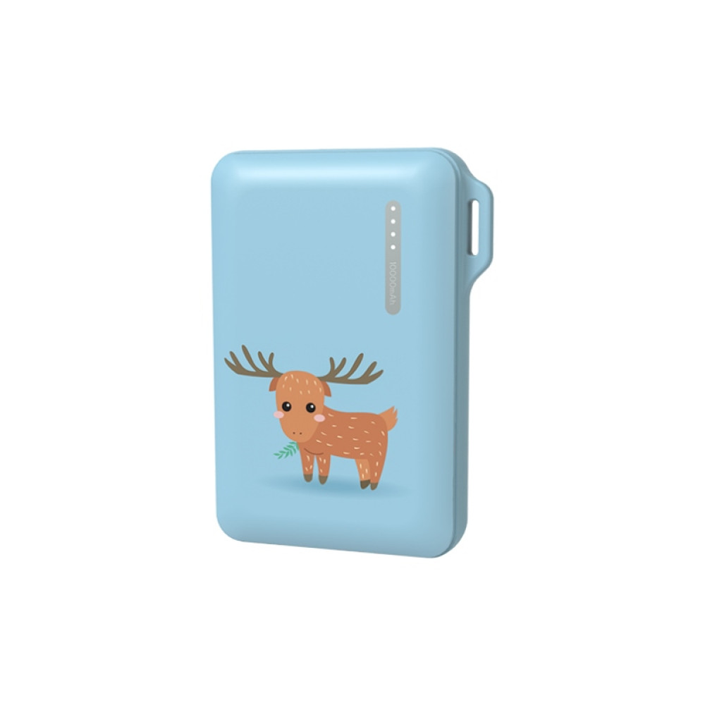 Портативний зарядний пристрій (Повербанк) Aspor A358 10000 mAh- олень