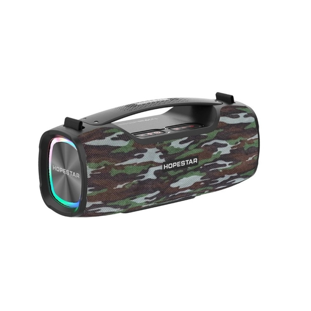 Bluetooth колонка Hopestar A6 Pro- камуфляж зелений