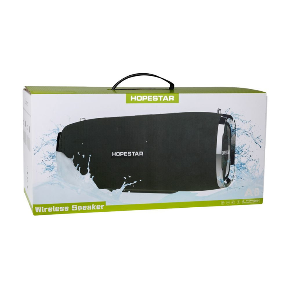 Bluetooth колонка Hopestar A6- чорний
