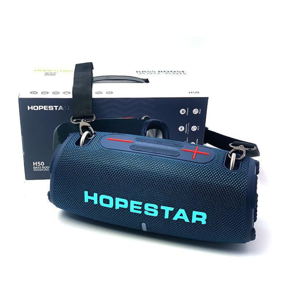 Bluetooth колонка Hopestar H50- синій