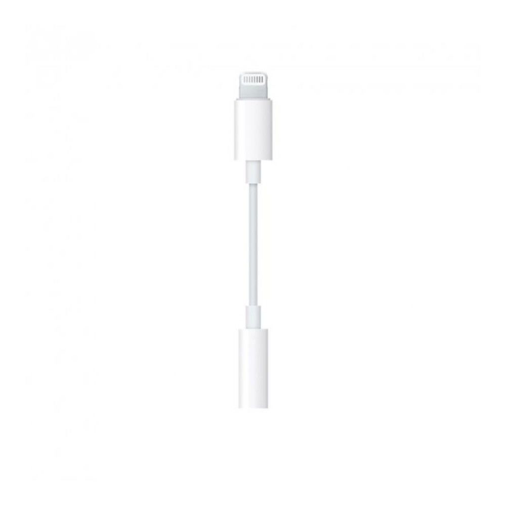Перехідник Lightning – 3.5mm (A1749)- білий