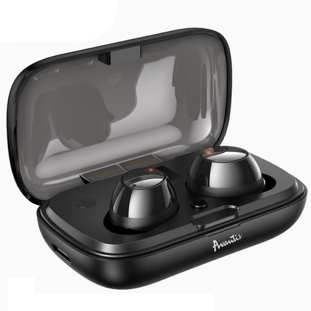 Bluetooth навушники Avantis A470 TWS- чорний