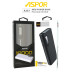 Портативний зарядний пристрій (Повербанк) Aspor A357 10000 mAh- чорний Портативний зарядний пристрій (Повербанк) Aspor A357 10000 mAh- чорний