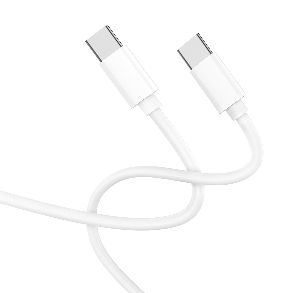 Кабель Aspor A108 PD Fast Charge Type-C - Type-C 100W/1м- білий