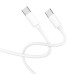 Кабель Aspor A108 PD Fast Charge Type-C - Type-C 100W/1м- білий