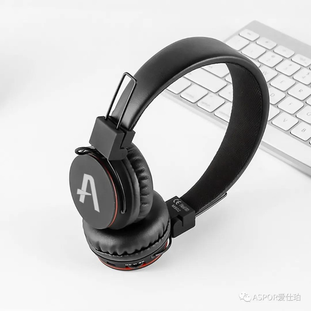 Bluetooth навушники Aspor A610- чорний