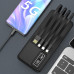 Портативний зарядний пристрій (Повербанк) Aspor A301 4in1 Fast Charge 20000 mAh- чорний Портативний зарядний пристрій (Повербанк) Aspor A301 4in1 Fast Charge 20000 mAh- чорний