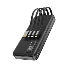 Портативний зарядний пристрій (Повербанк) Aspor A301 4in1 Fast Charge 20000 mAh- чорний Портативний зарядний пристрій (Повербанк) Aspor A301 4in1 Fast Charge 20000 mAh- чорний
