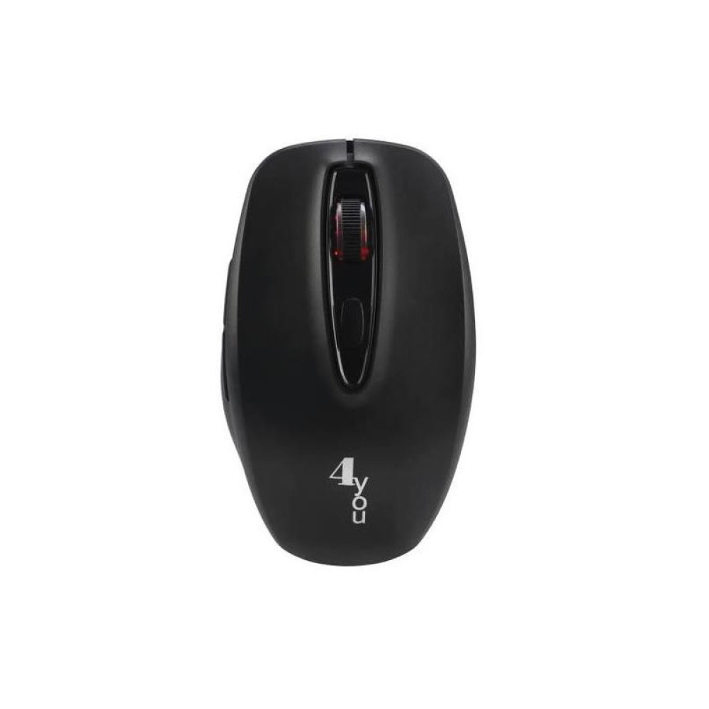 Миша комп`ютерна бездротова 4you M4- чорний