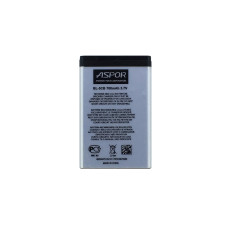 Акумулятор Aspor BL-5CB для Nokia 1616/C1-02/1280/1800/6230 Акумулятор Aspor BL-5CB для Nokia 1616/C1-02/1280/1800/6230