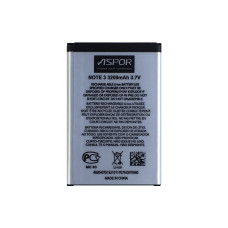 Акумулятор Aspor EB-B800BE для Samsung Note 3/N9000 Акумулятор Aspor EB-B800BE для Samsung Note 3/N9000