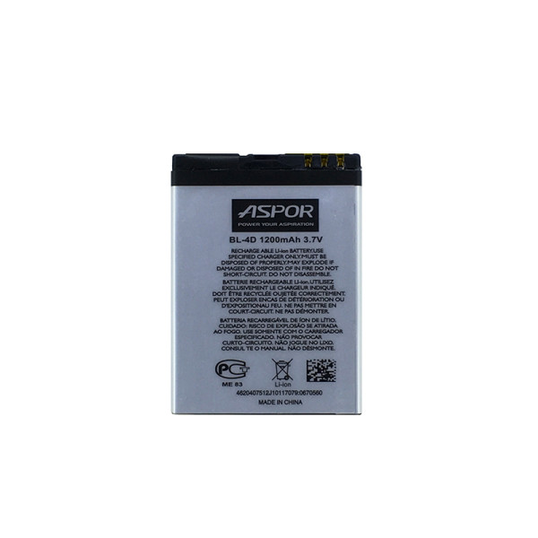 Акумулятор Aspor BL-4D для Nokia E5/E7/N8 Акумулятор Aspor BL-4D для Nokia E5/E7/N8
