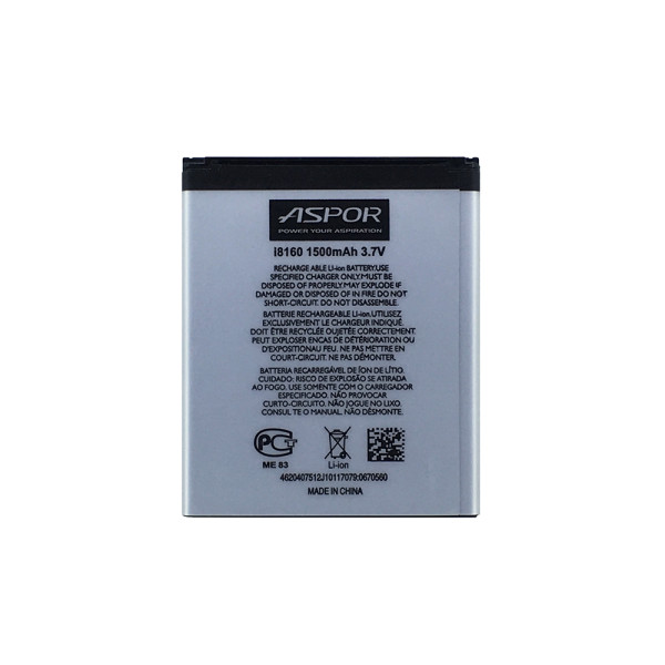 Акумулятор Aspor EB425161LU для Samsung i8160/S7562/i8190 Акумулятор Aspor EB425161LU для Samsung i8160/S7562/i8190
