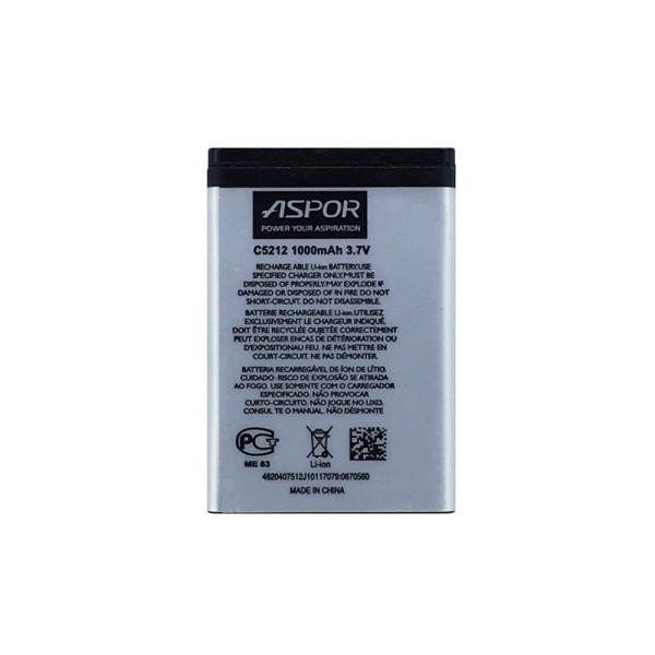 Акумулятор Aspor AB553446BU для Samsung C5212 Акумулятор Aspor AB553446BU для Samsung C5212
