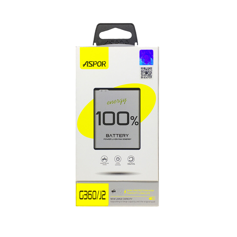 Акумулятор Aspor Premium EB-BG360CBE для Samsung G360/J200