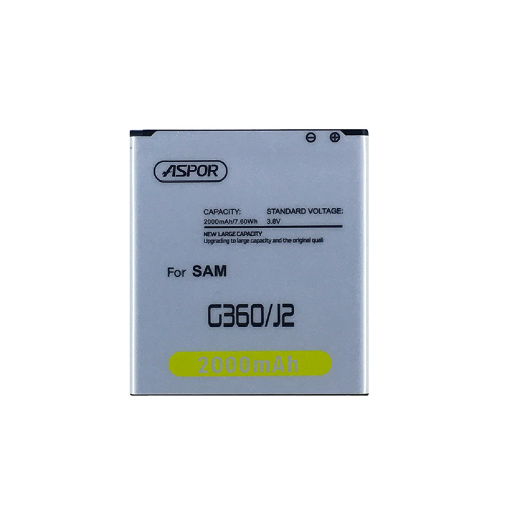 Акумулятор Aspor Premium EB-BG360CBE для Samsung G360/J200