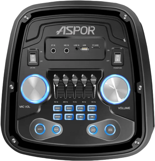 Bluetooth колонка Aspor A668- чорний