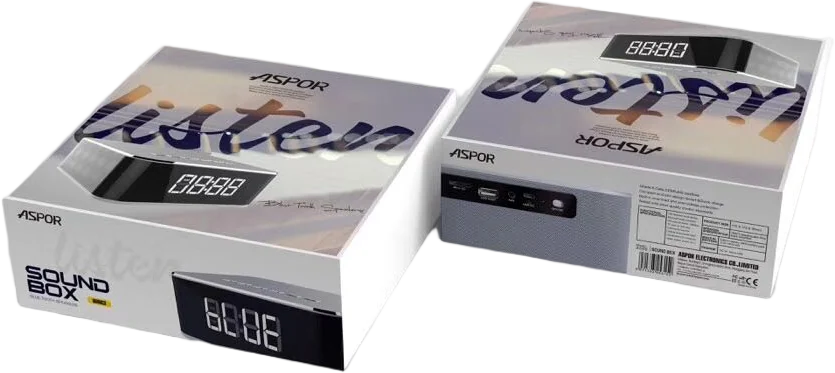 Bluetooth колонка Aspor A660- срібло