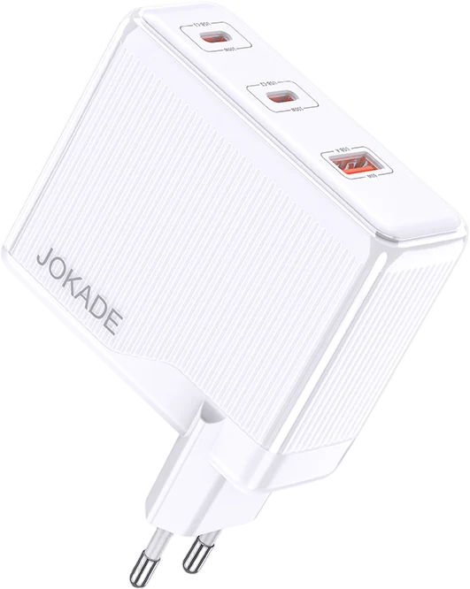 Мережевий зарядний пристрій Jokade JB059 (1USB/2USB-C/PD100W)- білий